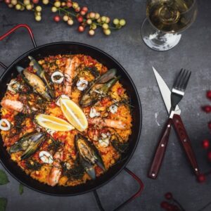 Paella valenciana (2 pers.)